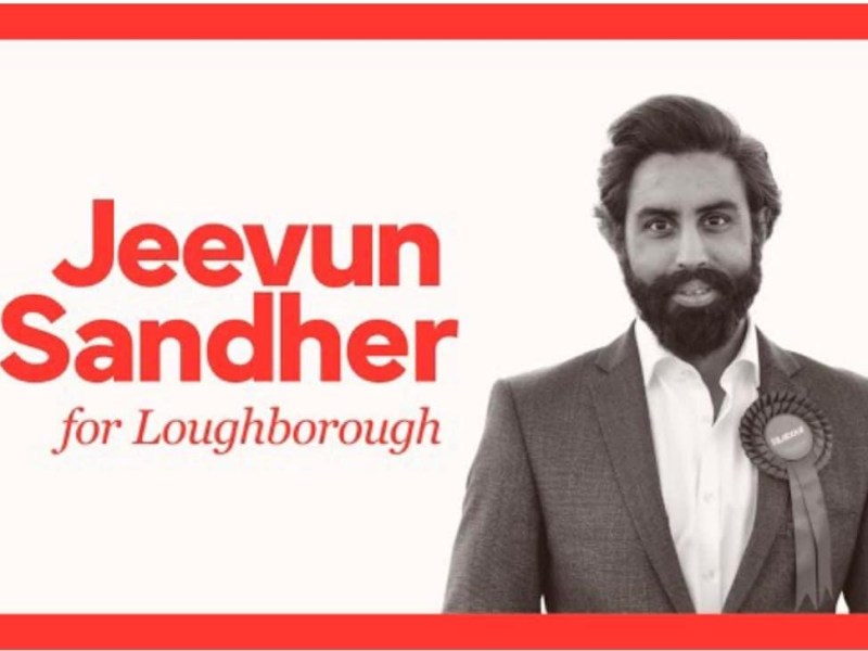 Jeevun Sandher Selected to fight Loughborough – our next Labour MP